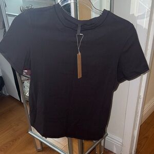 SKIMS cotton jersey t-shirt color IRON